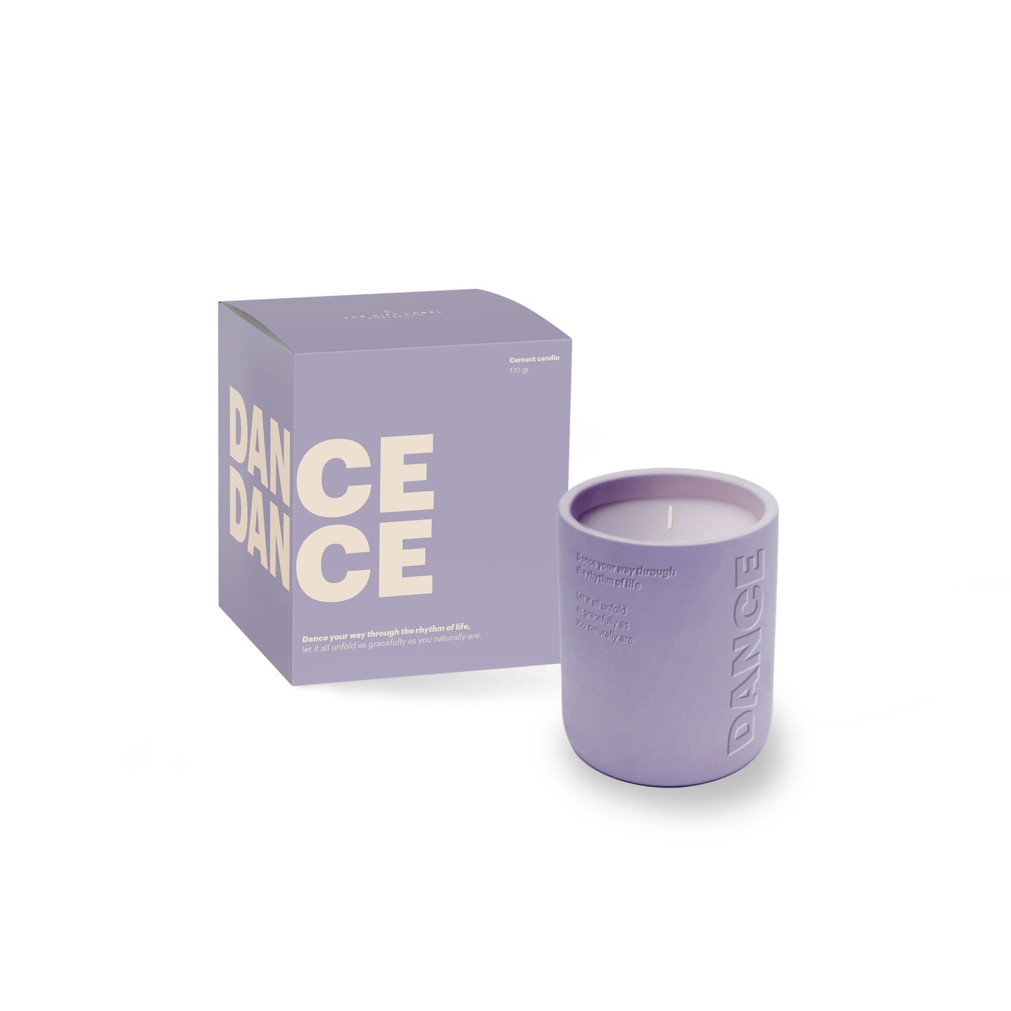 The Gift Label | Cemented Candle 170 g - DANCE