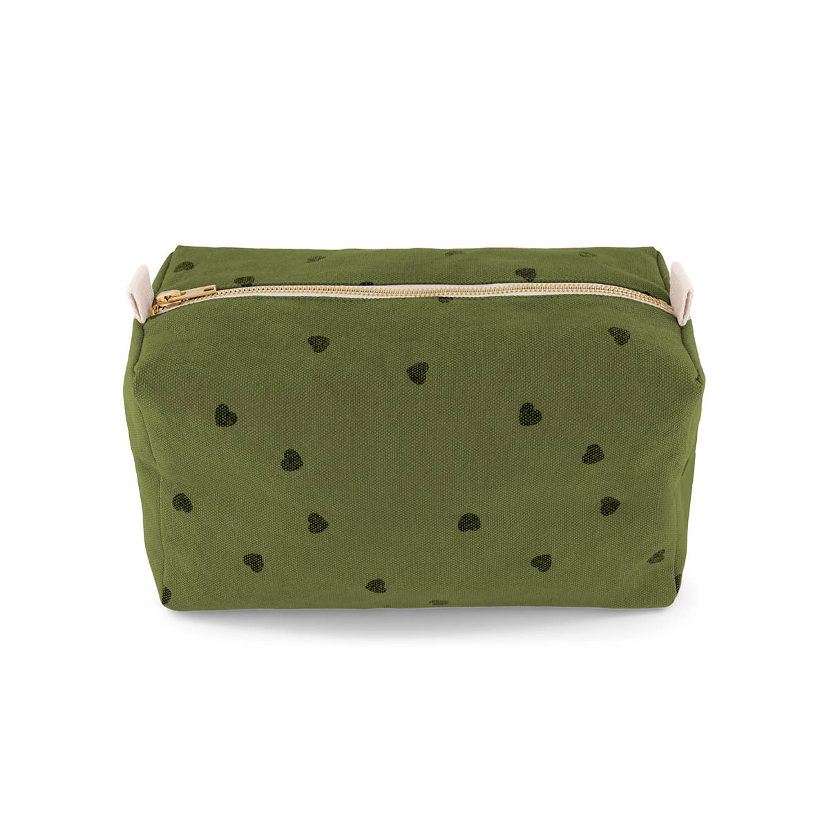 Rose in April | Kosmetiktasche Vic Heart Khaki