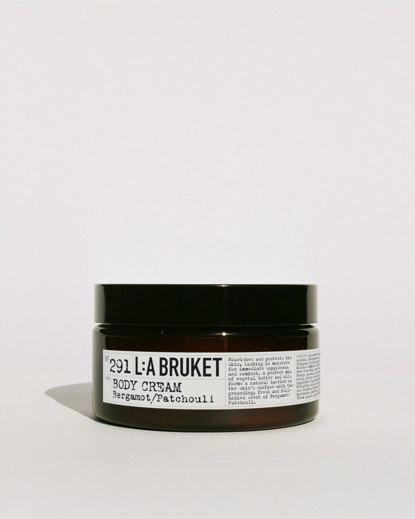 L:a Bruket | 291 Body Cream - Bergamot & Patchouli