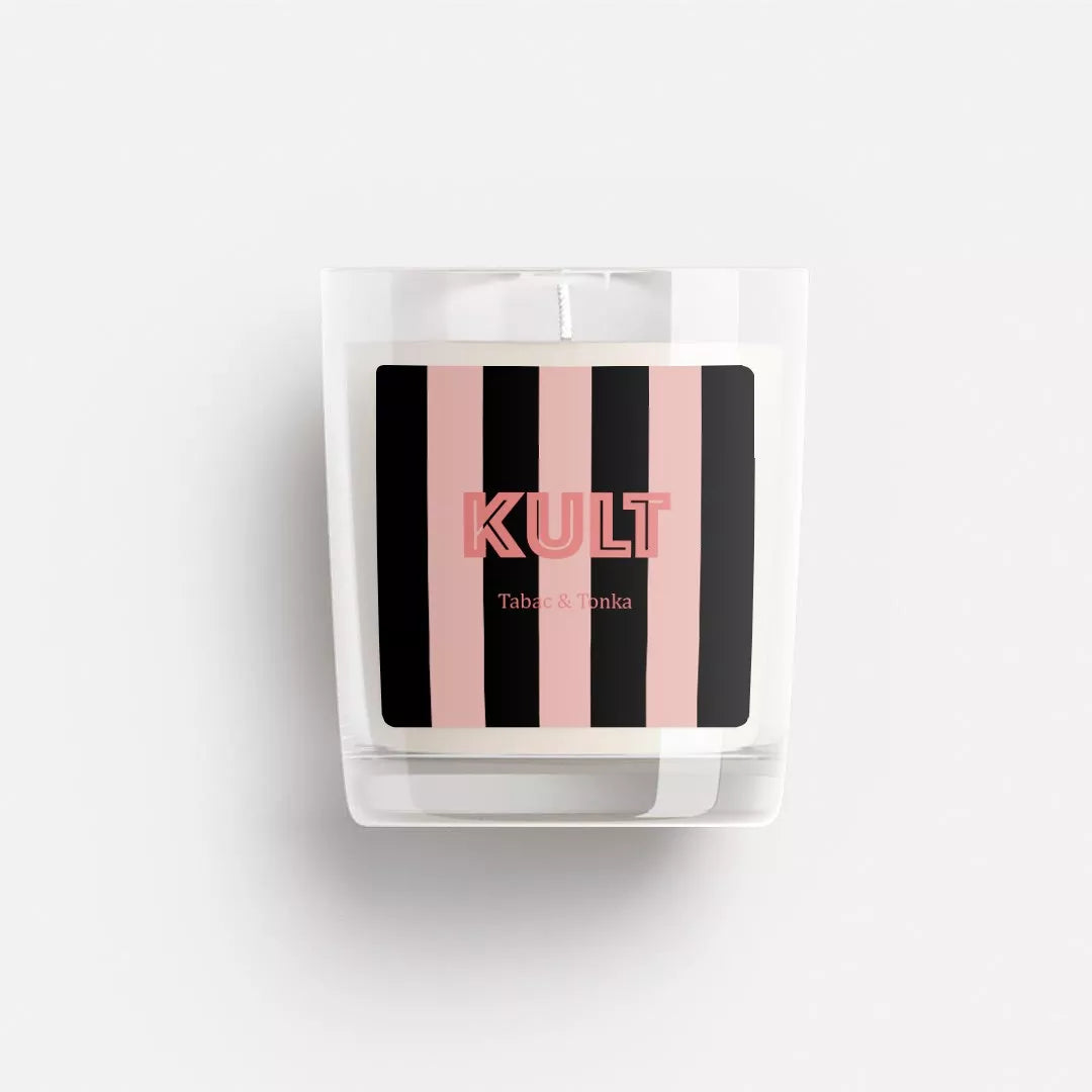 KULT COLLECTION | Sojawachskerze Schwarzer Tee & Tabak