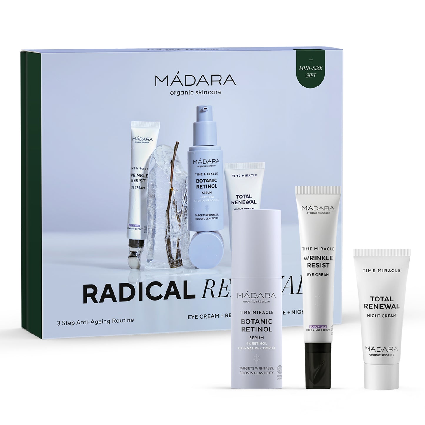 MÁDARA | Radical Renewal 3 Step Anti-Ageing Routine Set