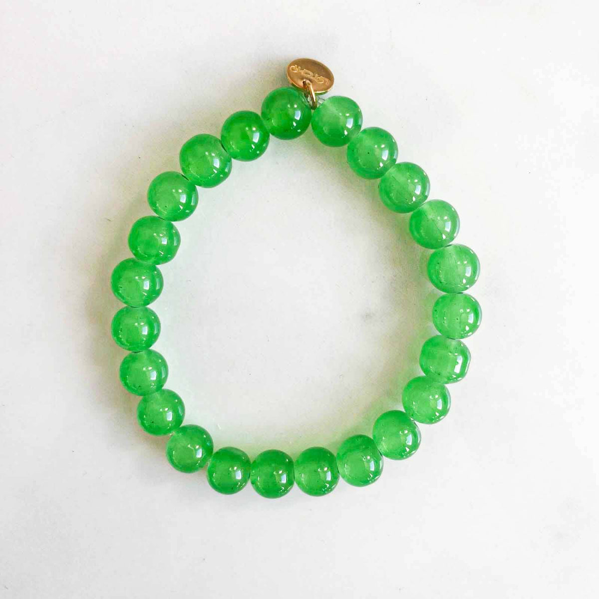 LITCHI | Jeallybeans-Perlen Armband Grün