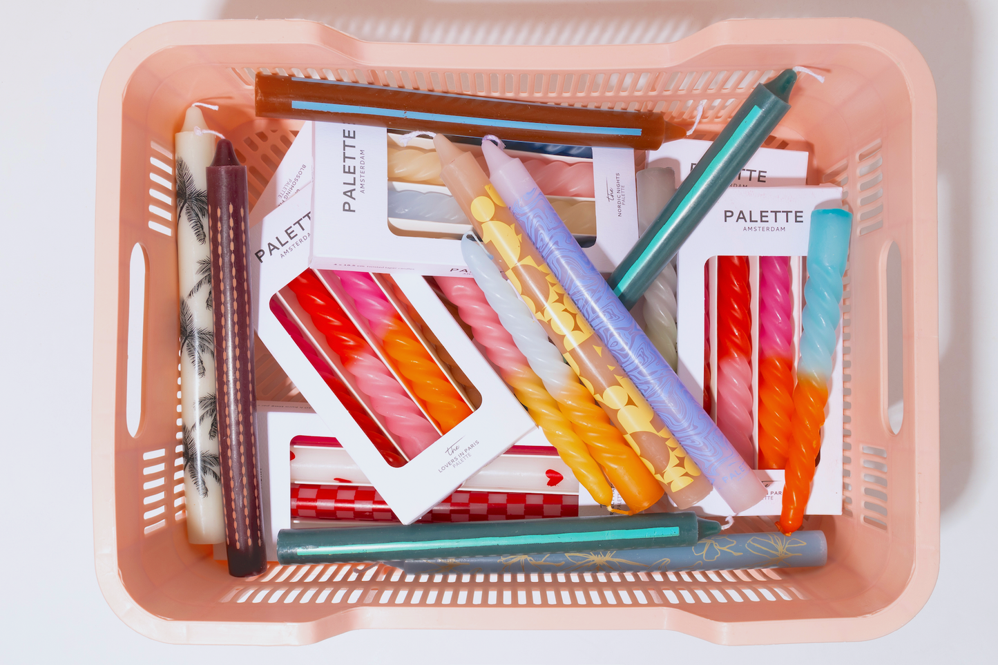 Palette Amsterdam | Designkerzen im 4er Set - Perfect Match