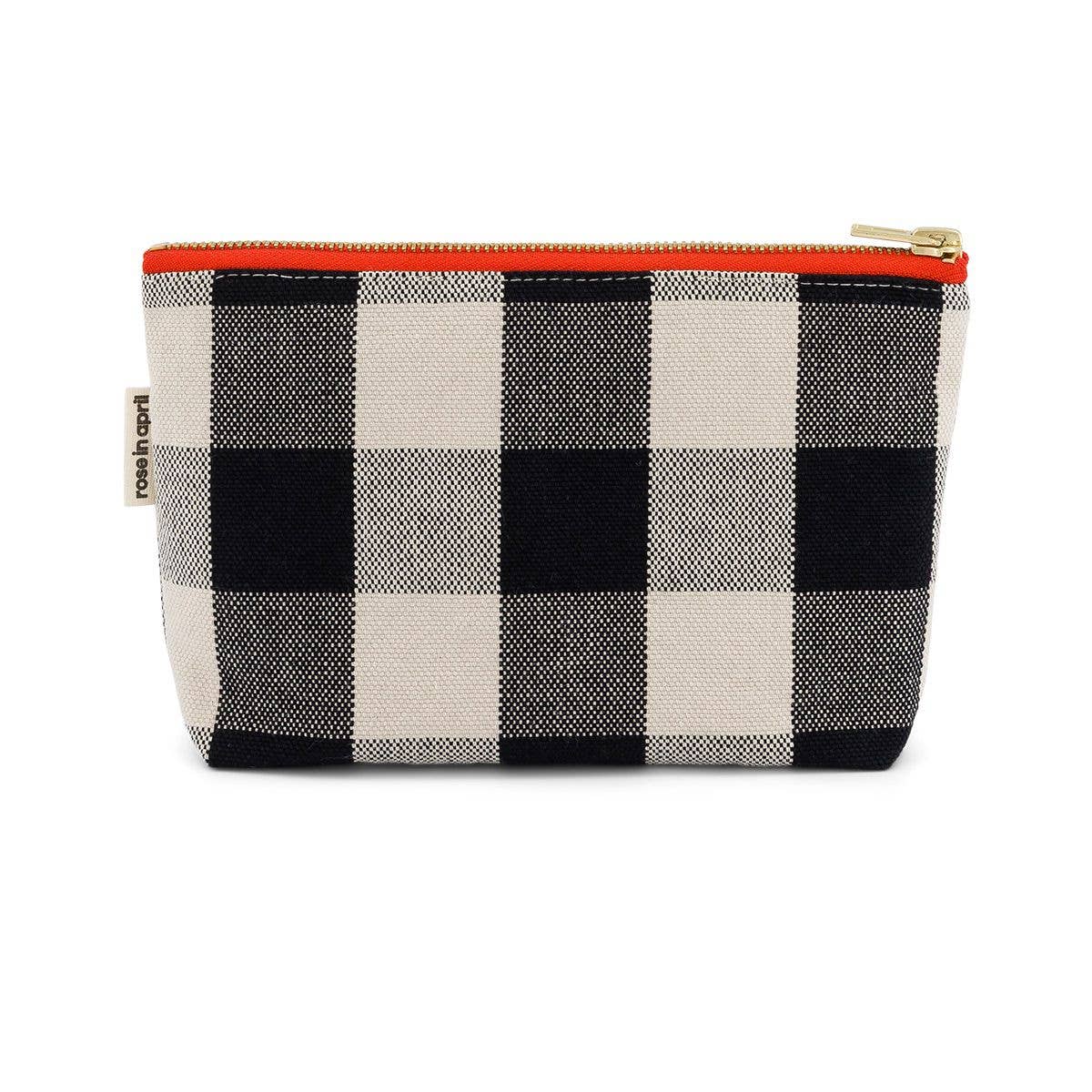 Rose in April | Sofia Clutch Vichy-Karo Greige