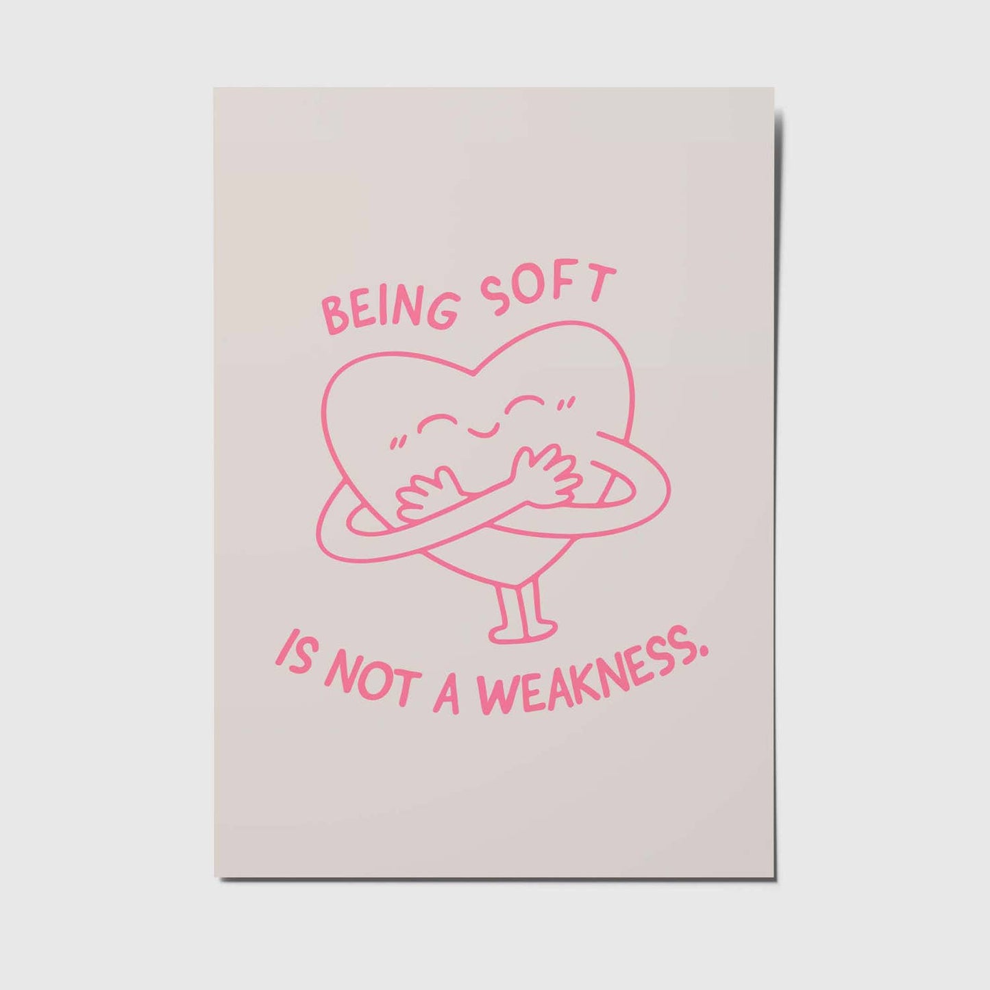 studio mirabella | Postkarte Being soft
