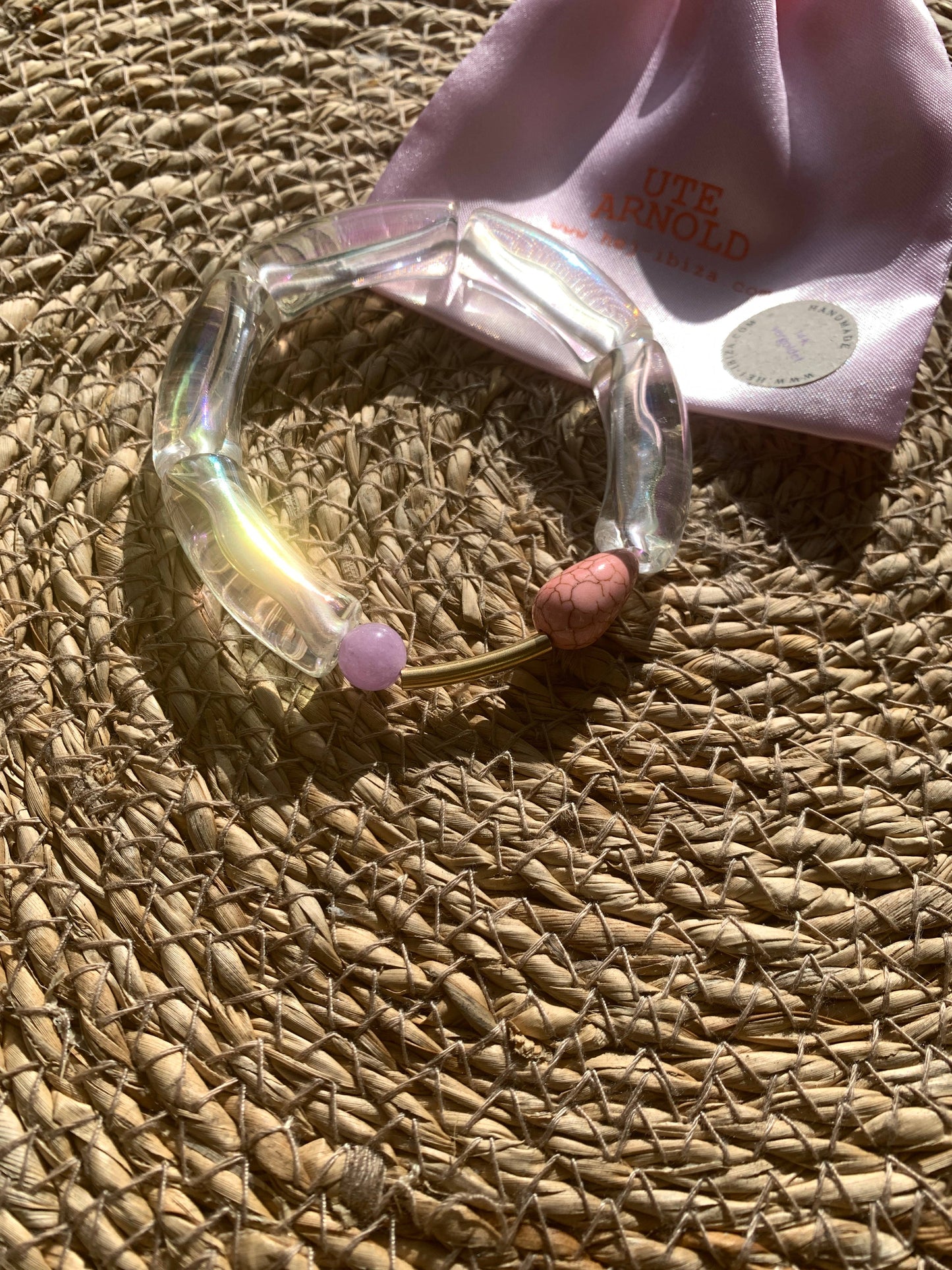 Ute Arnold | Armband ,,Gold Holo''