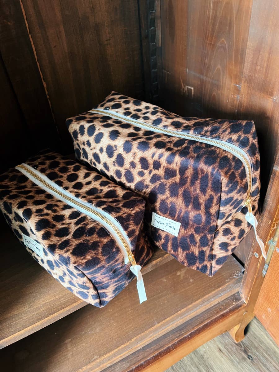 Cofin PAriy | Kosmetikbeutel Amandine Leopard