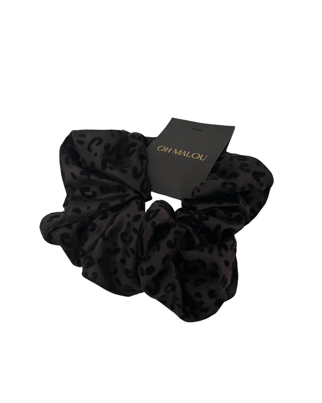Oh Malou | Scrunchie Big Size Leo Black