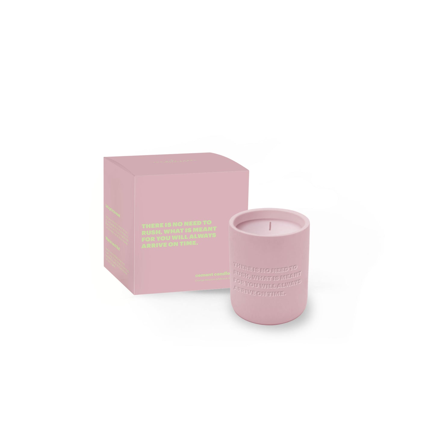 The Gift Label | Cemented Candle There is No Need 170g
