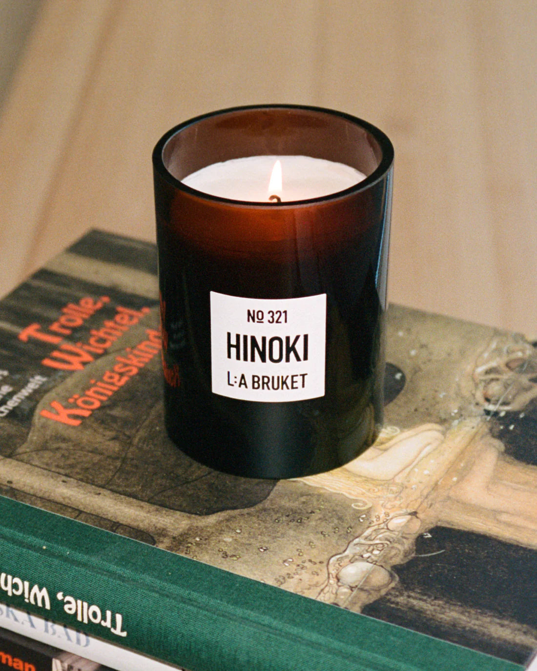 L:a Bruket | 321 Candle 260g - Hinoki