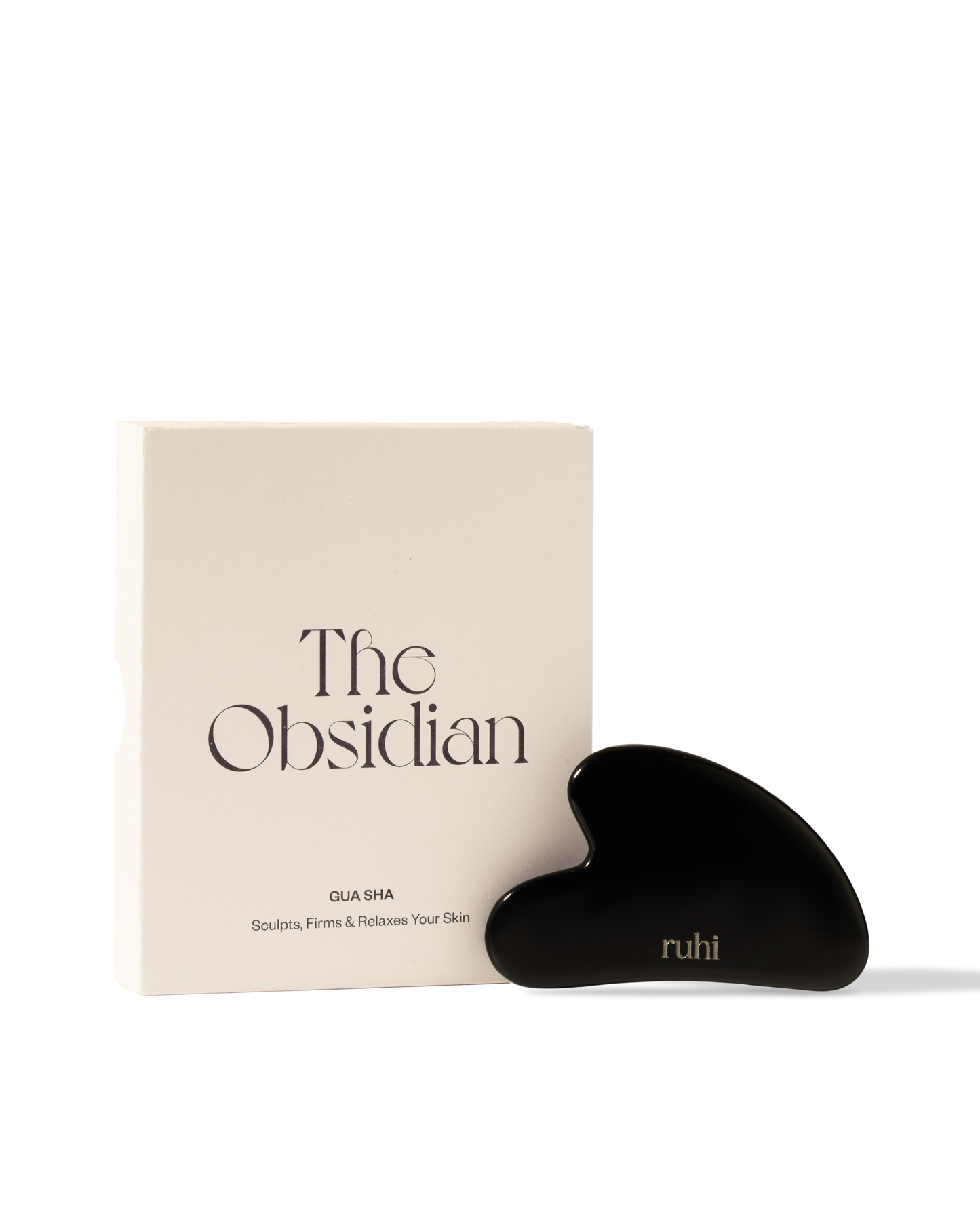 ruhi | The Black Obsidian Gua Sha