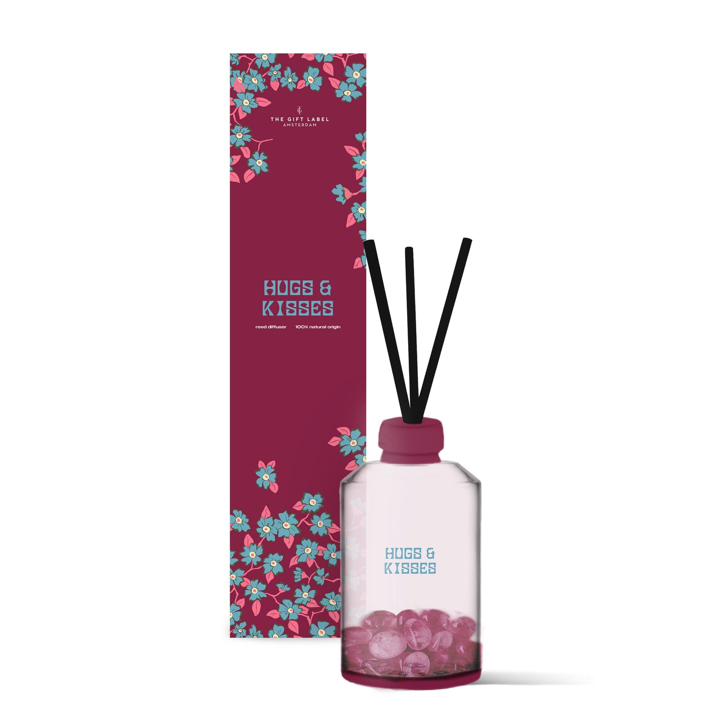 The Gift Label | Reed Diffuser - Hugs & Kisses