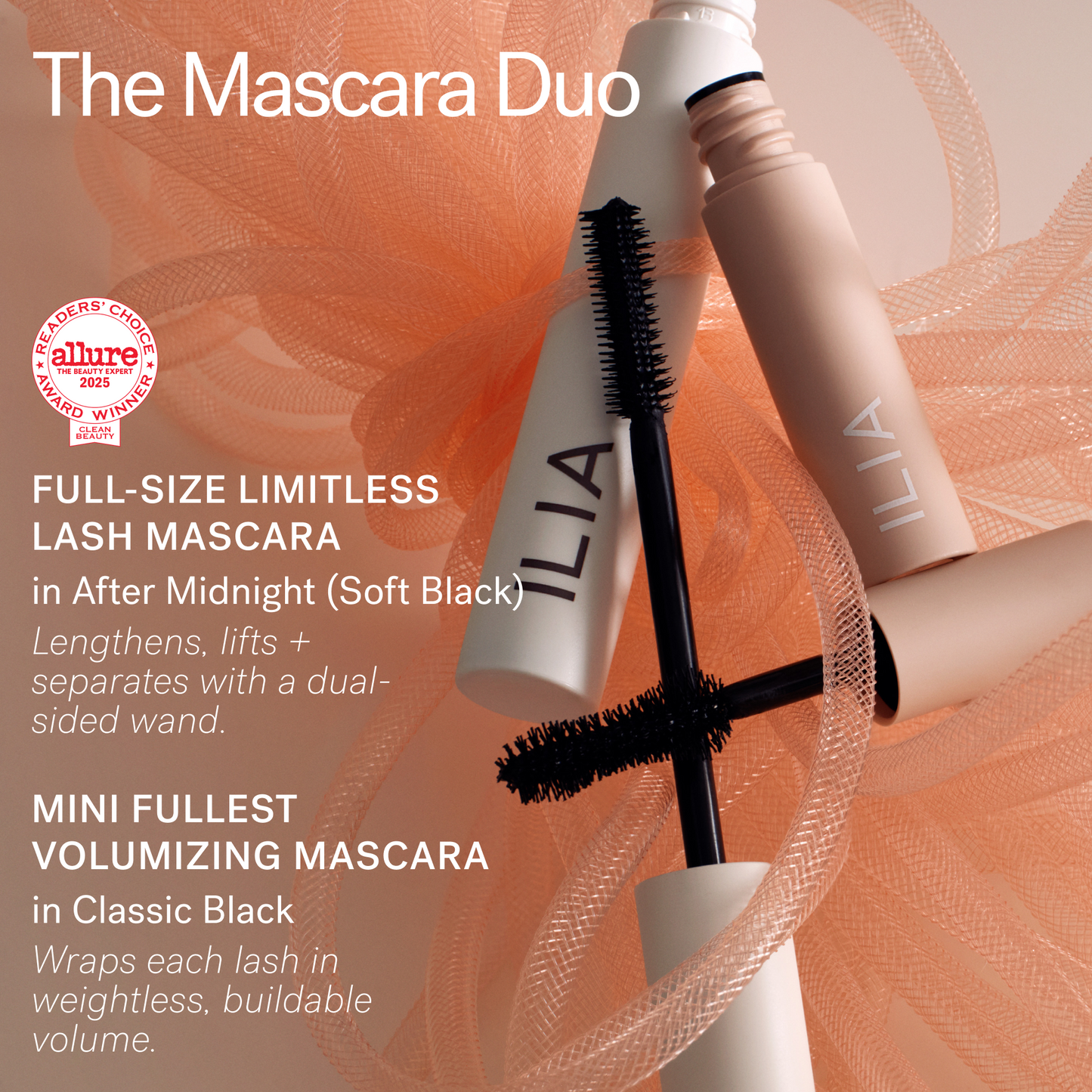 ILIA Beauty | The Mascara Duo Set