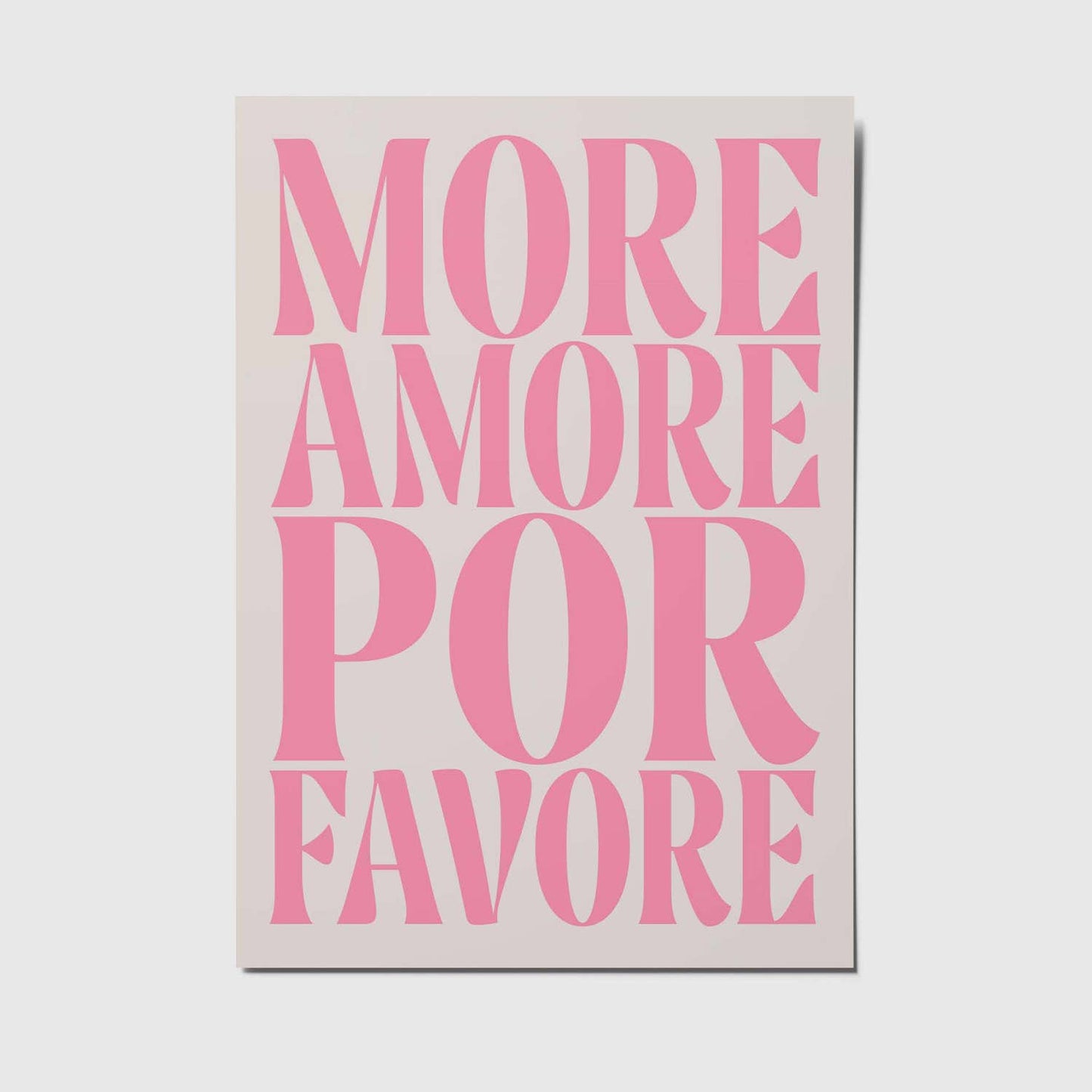 studio mirabella | Postkarte More amore por favore