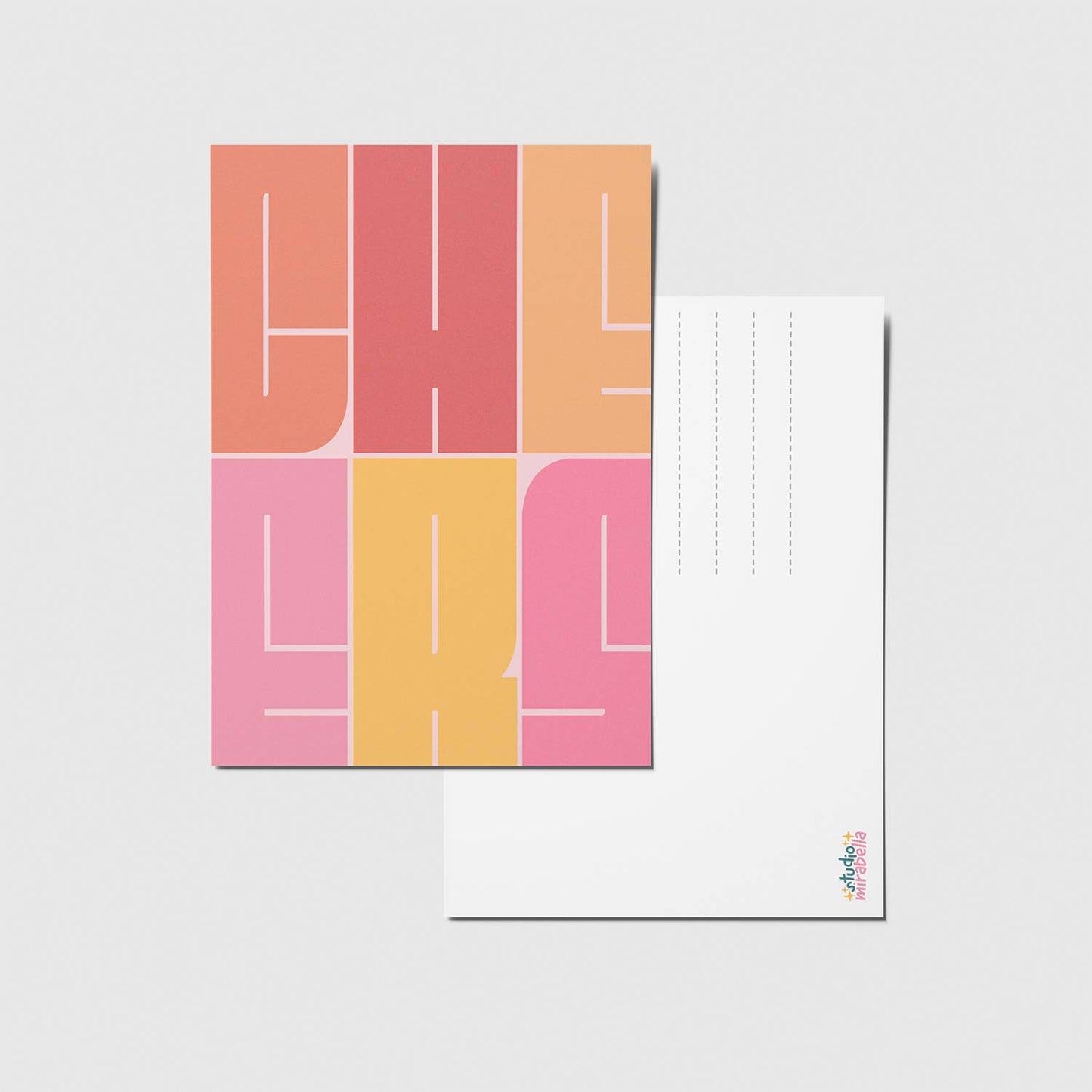 studio mirabella | Postkarte Cheers