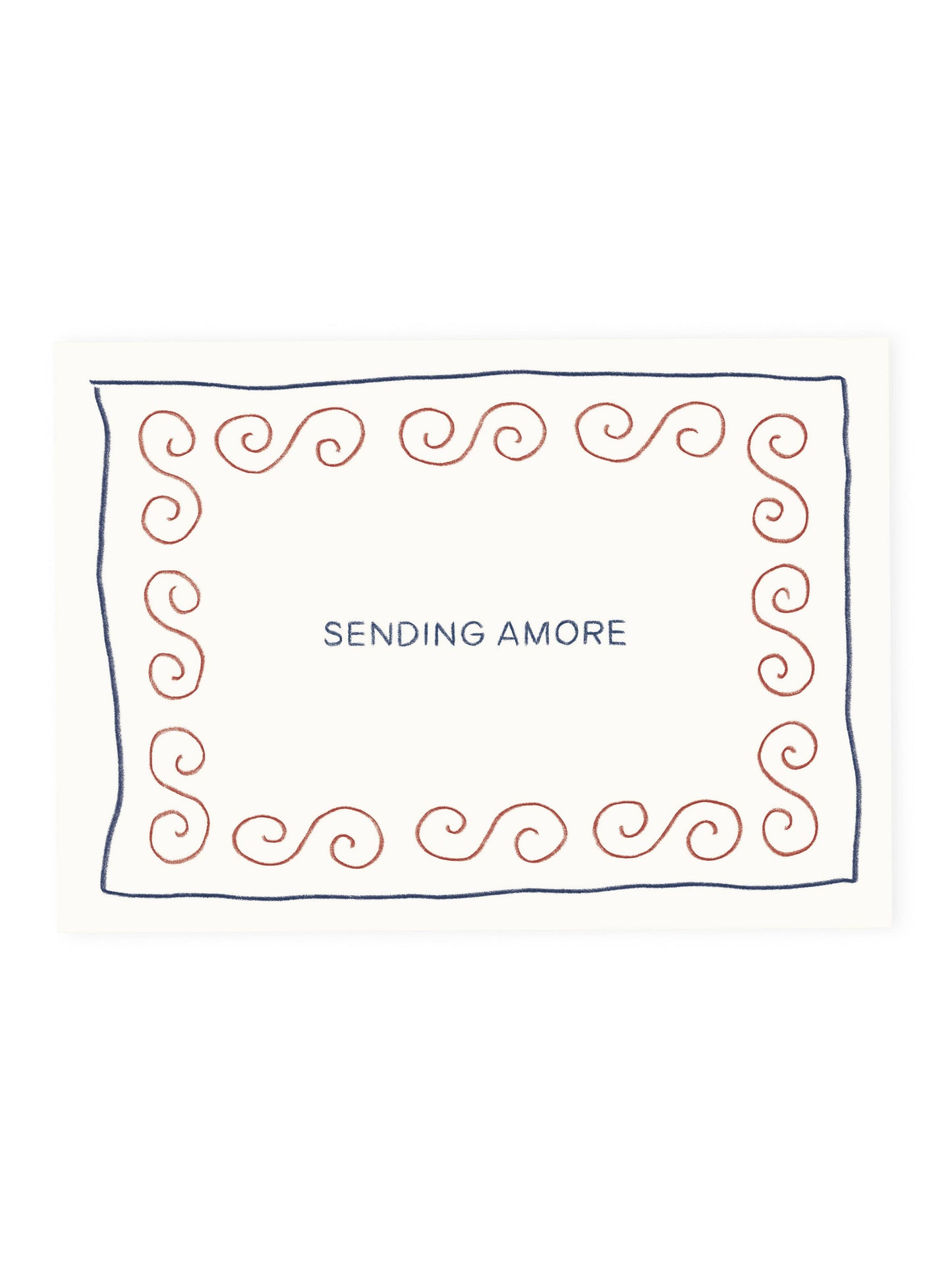 L'Atelier Samedi | Postkarte Sending Amore