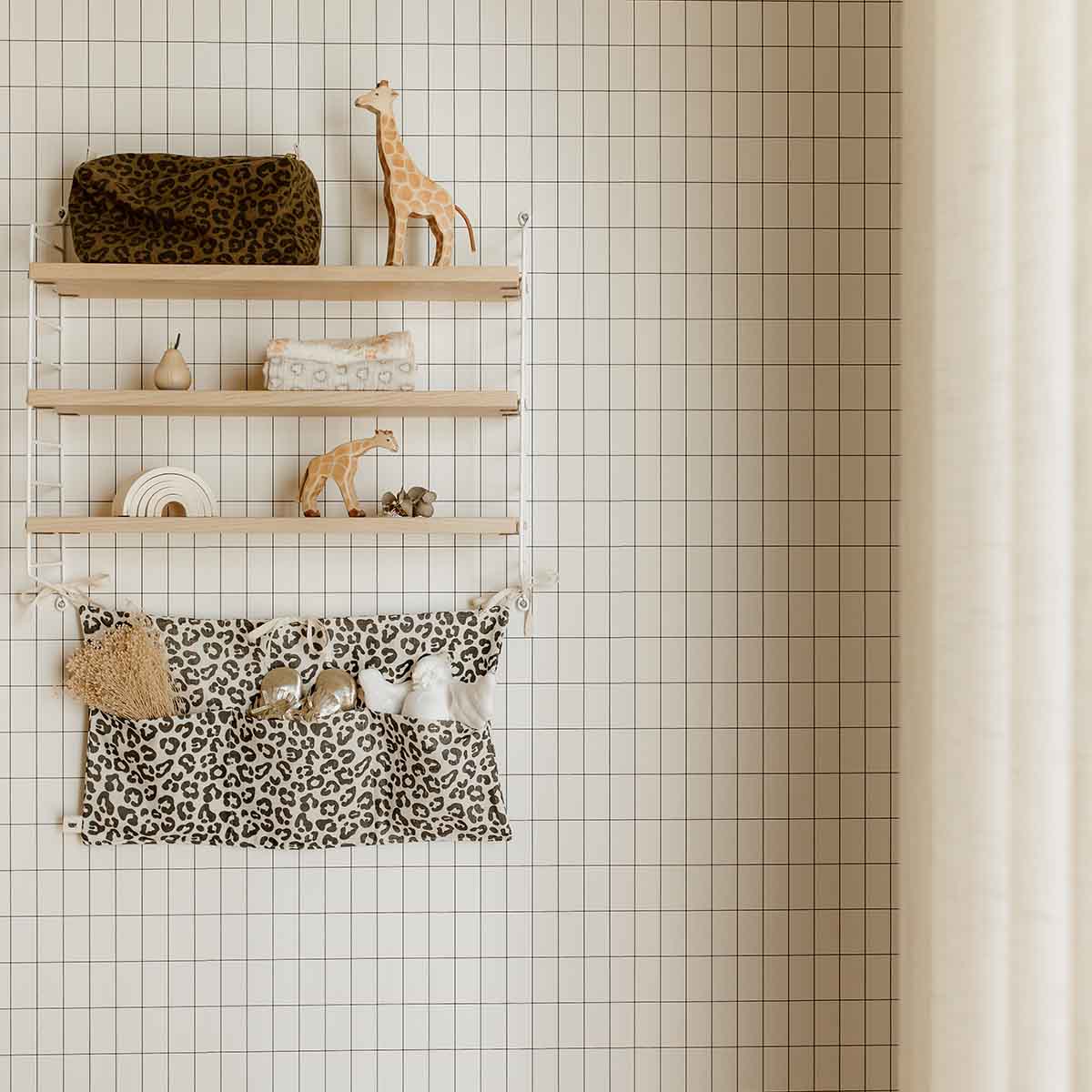 Rose in April | Vic Kosmetiktasche Leopard/Olive