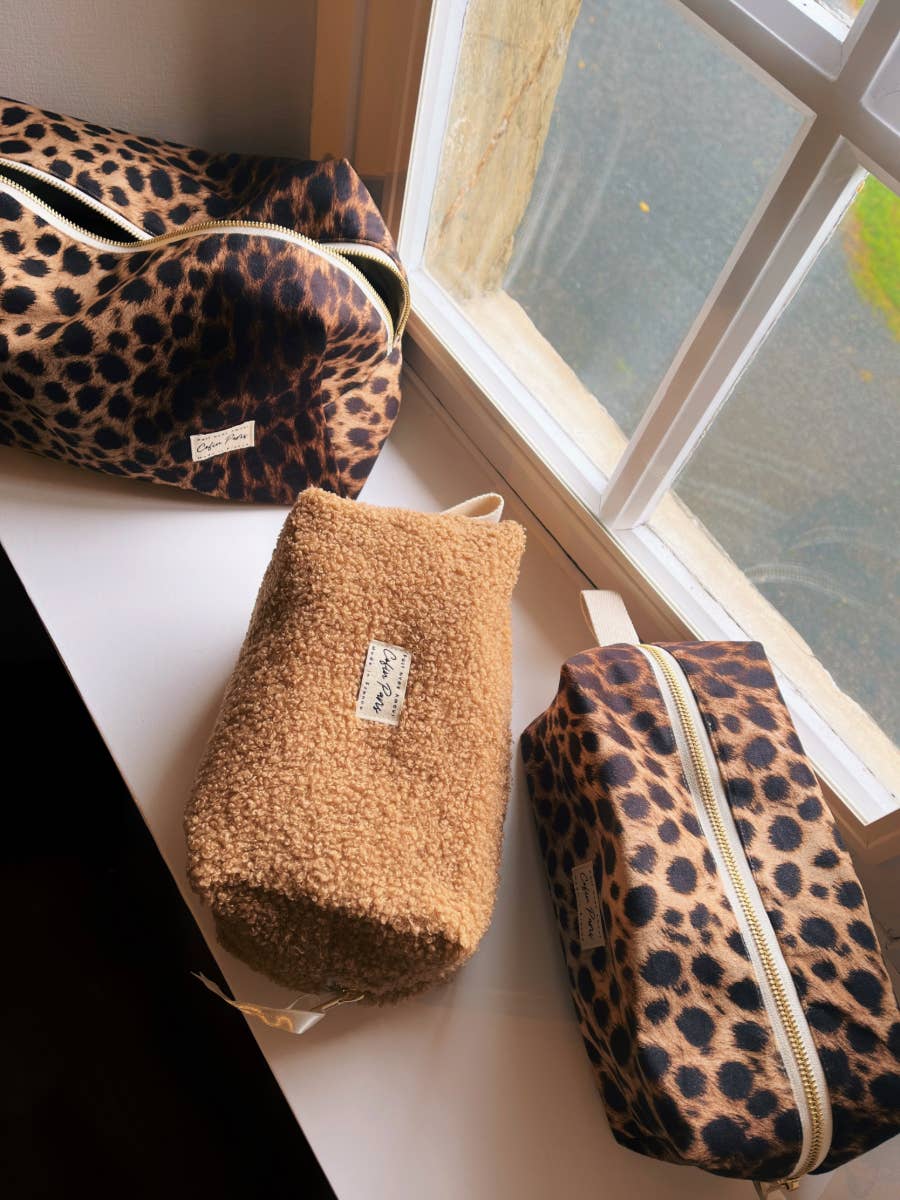 Cofin PAriy | Kosmetikbeutel Amandine Leopard