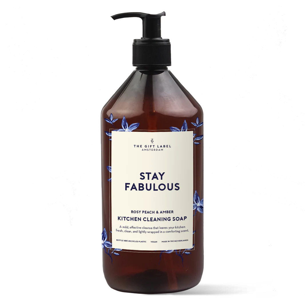 The Gift Label | Kitchen Cleaning Soap - Stay Fabulous