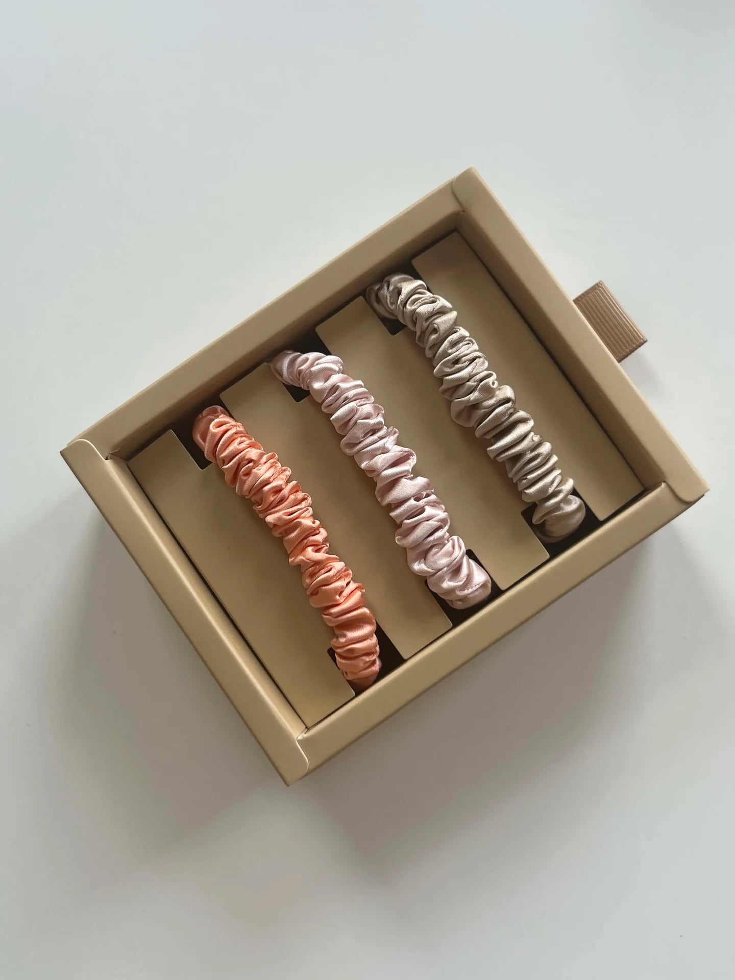 Oh Malou | Summer glow - 3er Set Silk Scrunchies