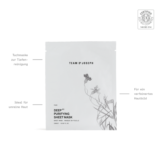 TEAM DR JOSEPH | Deep Purifying Sheet Mask