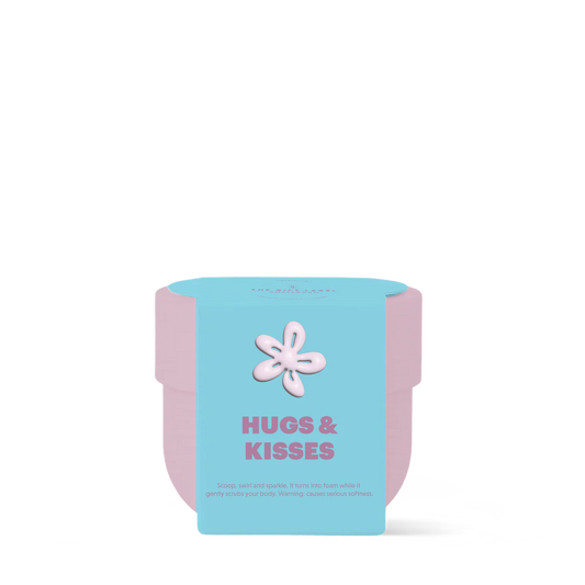 The Gift Label | Fluffy Scrub 200g - Hugs & Kisses