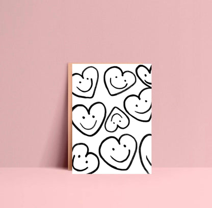 Ute Arnold | Postkarte Flying Hearts