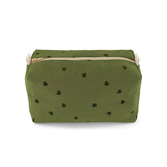 Rose in April | Kosmetiktasche Vic Heart Khaki