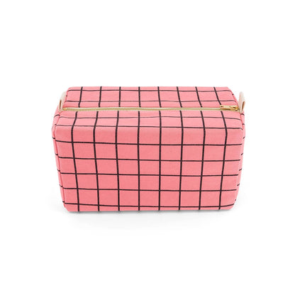 Rose in April | Vic Kosmetiktasche Check Funky Pink