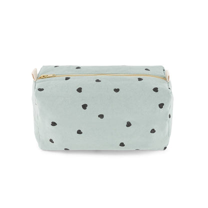 Rose in April |  Kosmetiktasche Vic  Blue/Black Hearts