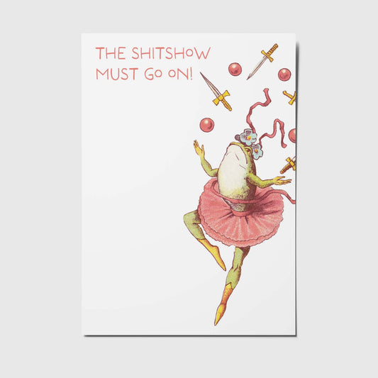 studio marbella | Postkarte The shitshow 