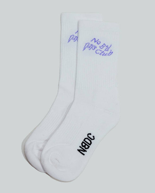 No Bad Days Club | Socken ,Acid Lavender''