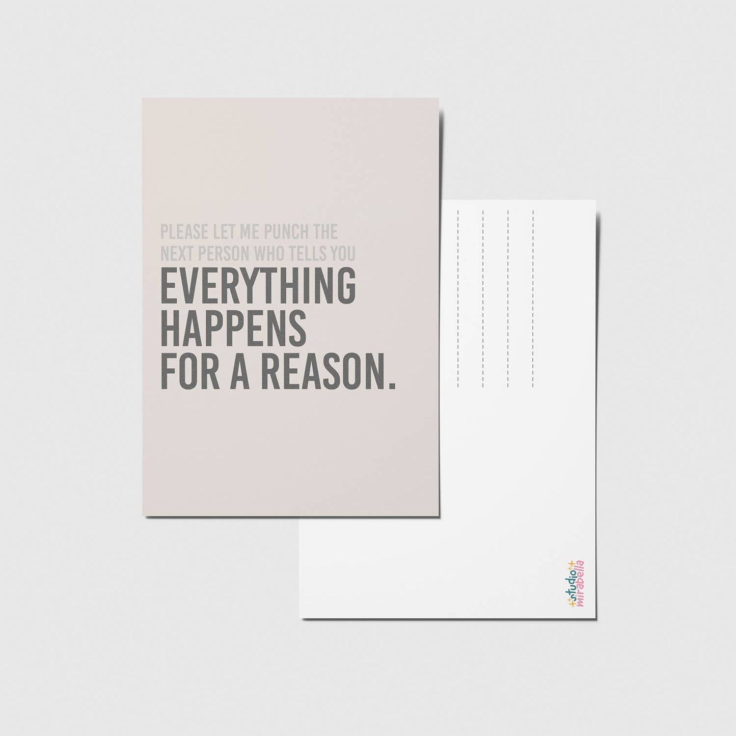 studio mirabella | Postkarte A reason 