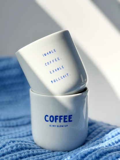 Goldscherben | Tasse Coffee is my Glow up