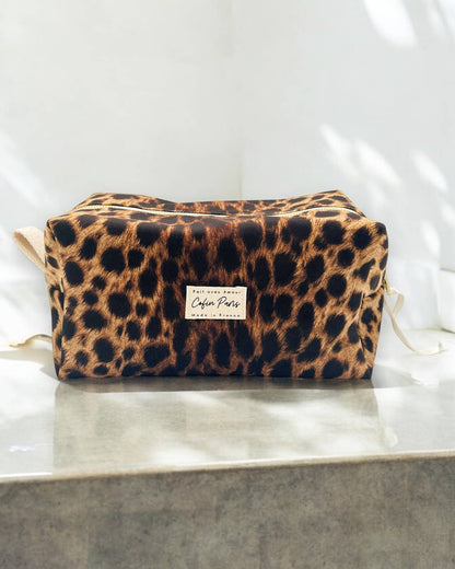 Cofin PAriy | Kosmetikbeutel Amandine Leopard