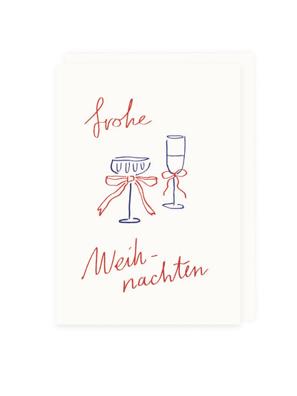 L'Atelier Samedi | Klappkarte 'frohe Weihnachten'