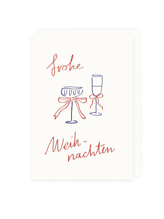 L'Atelier Samedi | Klappkarte 'frohe Weihnachten'