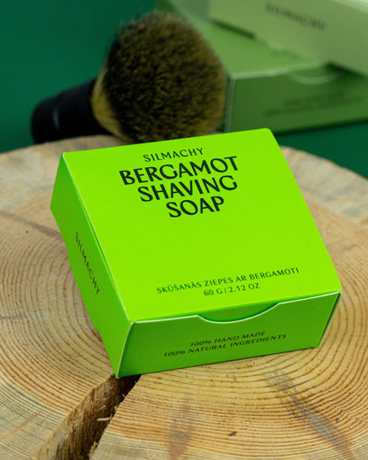 SILMACHY cosmetics | Bergamot Shaving Soap