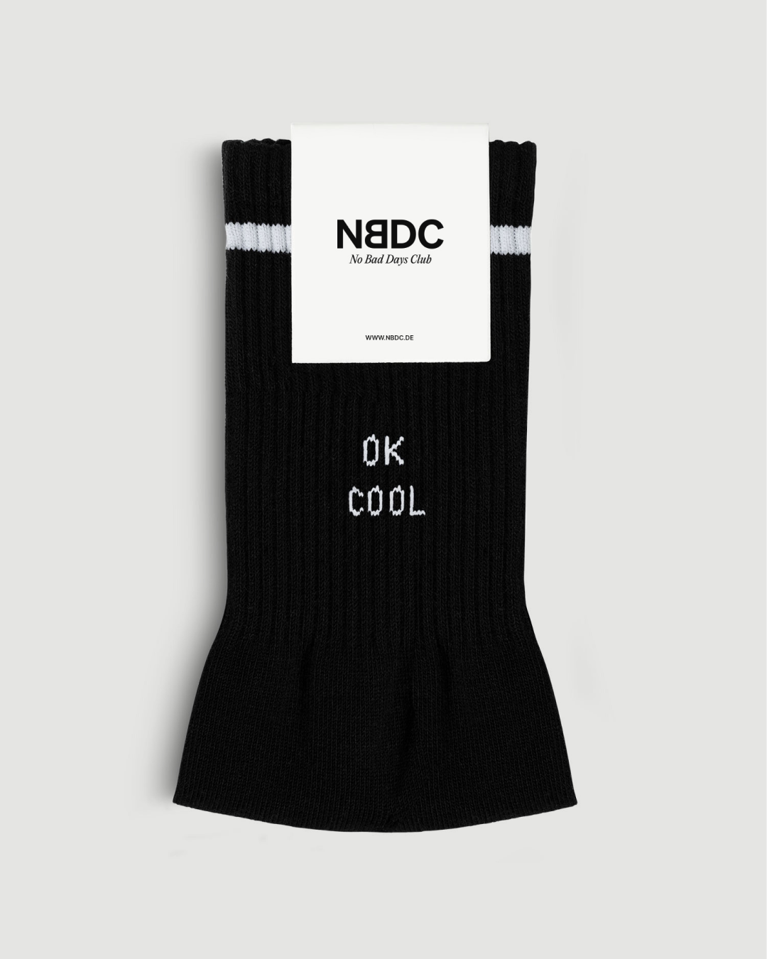 No Bad Days Club | Socken OK COOL Schwarz