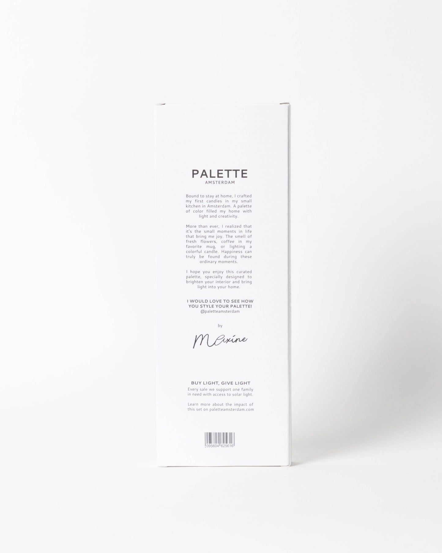 Palette Amsterdam | Designkerzen im 4er Set -  Mahogany Blues