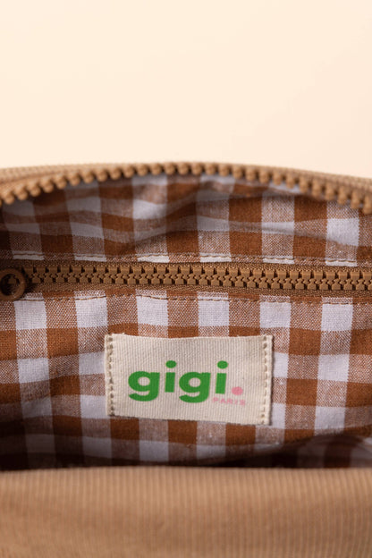 MY NAME IS GIGI PARIS | Kosmetiktasche Mokka Mousse