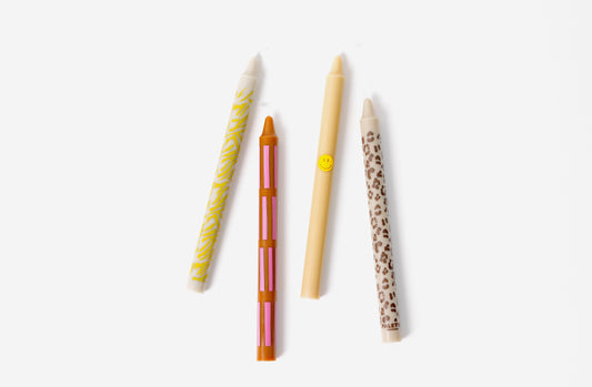 Palette Amsterdam |  Designkerzen im 4er Set - Urban Jungle