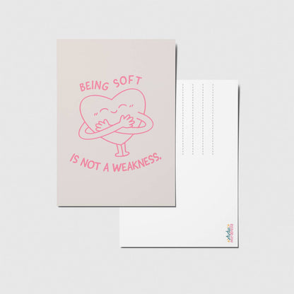 studio mirabella | Postkarte Being soft