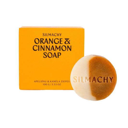 SILMACHY cosmetics | Orange & Cinnamon Soap