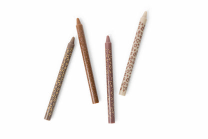 Palette Amsterdam | Designkerzen im 4er Set - Wilde Romanze