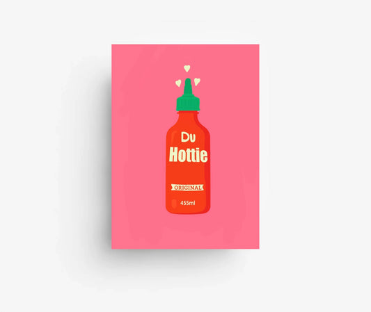 Ute Arnold | Postkarte Du Hottie