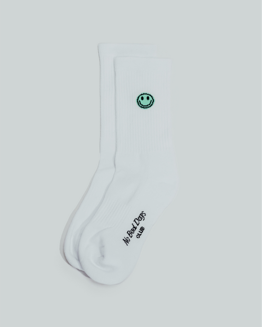 No Bad Days Club | Socken ,, Smiley Mintgrün''