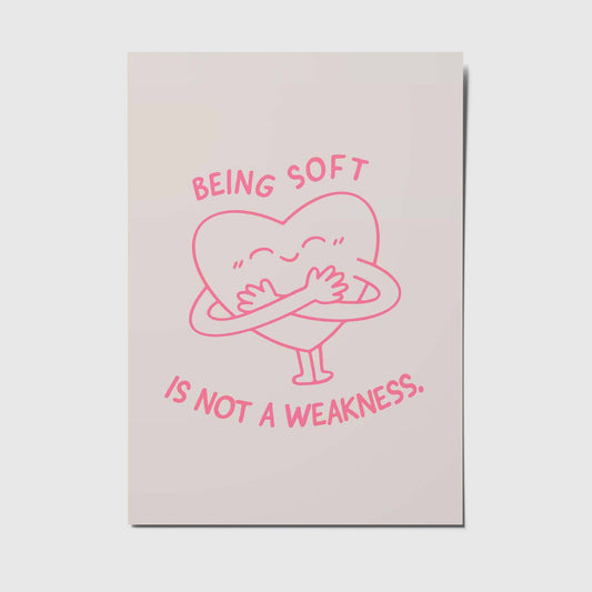 studio mirabella | Postkarte Being soft