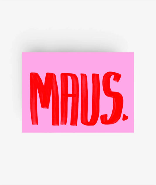 Ute Arnold | Postkarte Maus