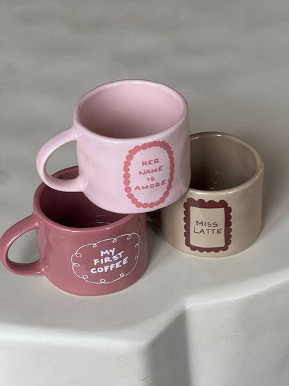 Sisi, house of Style | Tasse mit Henkel - My First Coffee